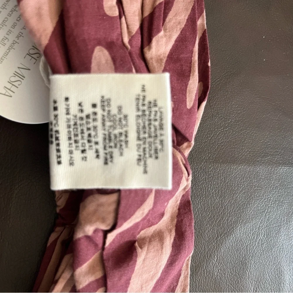Diane von Furstenberg Pink and Tan Headband